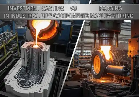 Investment CasTing vs Forging in Industrial Pipe Components Manufacturing